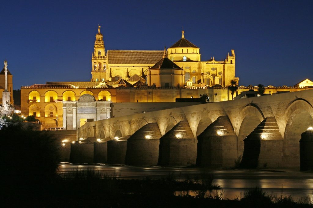 Medina Azahara de noche