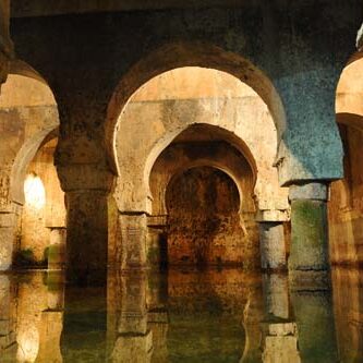 34476873 - old arabic cistern, caceres, extremadura, spain